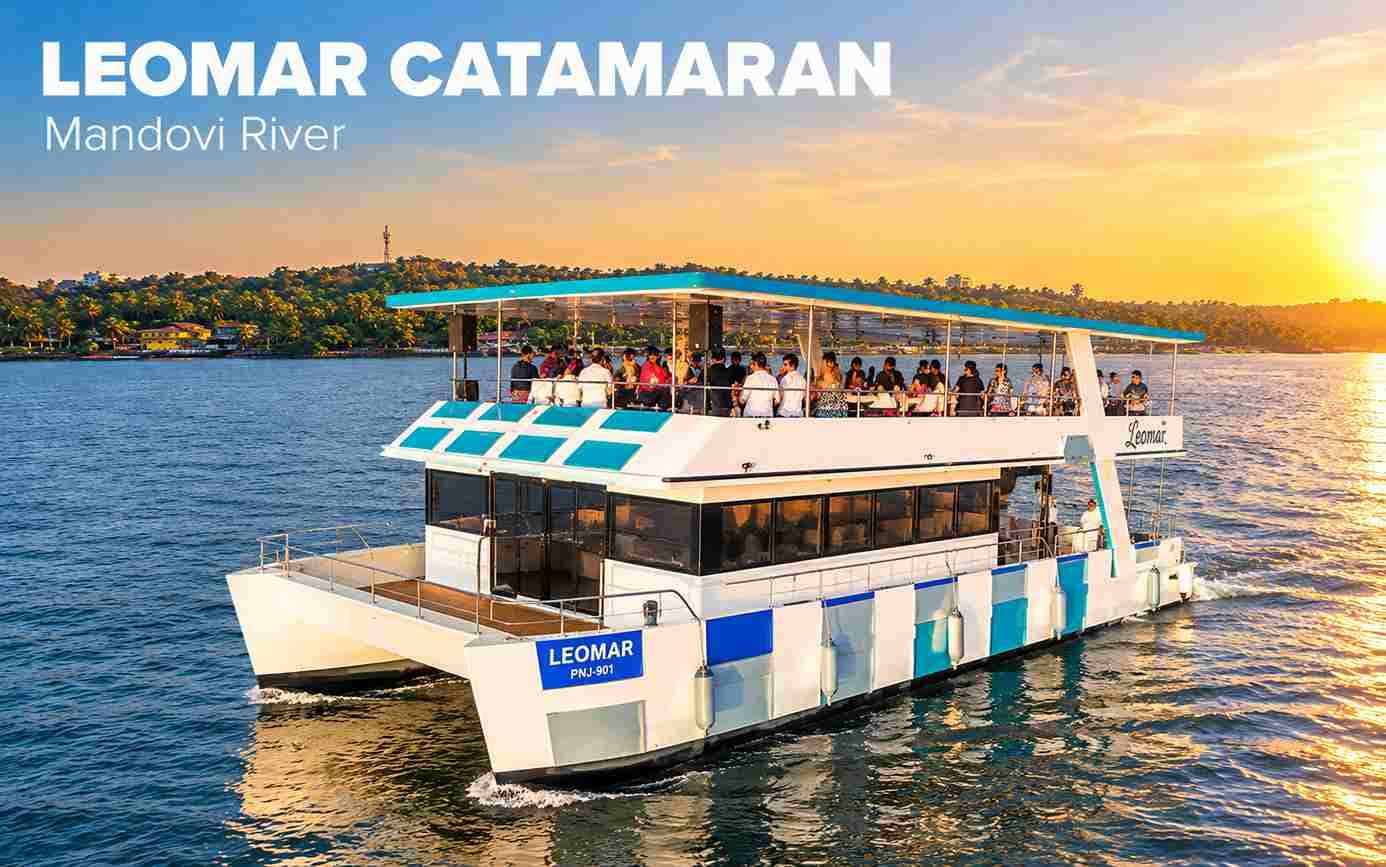 Leomar Catamaran Luxury Cruise in Goa
