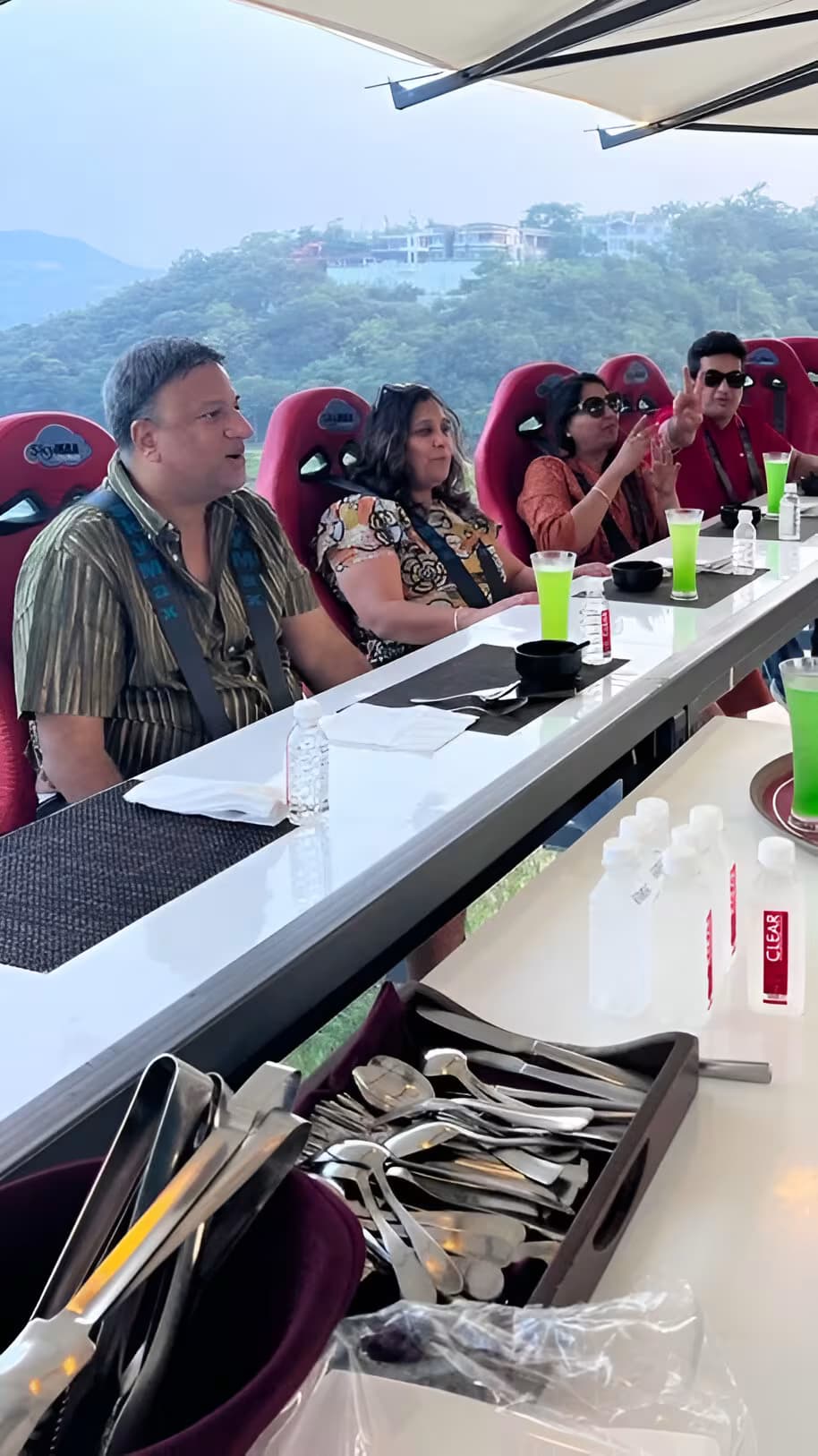 Sky Dining in Rishikesh