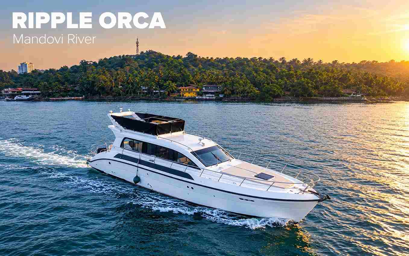 Ripple Orca Luxury Yacht in Goa 