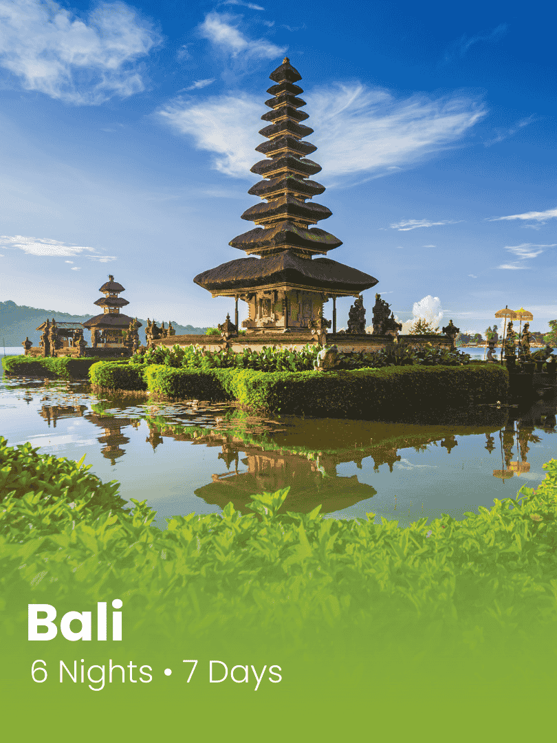 Gili Thrill & Bali Bliss || 6 Nights of Tropical Kuta-Ubud-Charm || Flights Inclusive