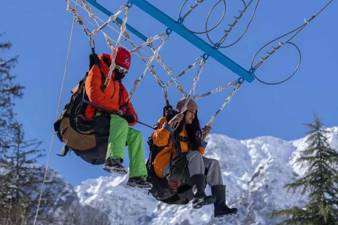 Giant swing in Manali || Himachal Pradesh