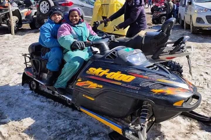 Snow Scooter in Manali 