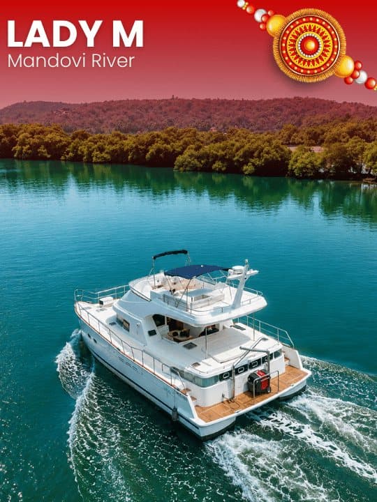 Lady M Luxury Yacht experience in Goa
