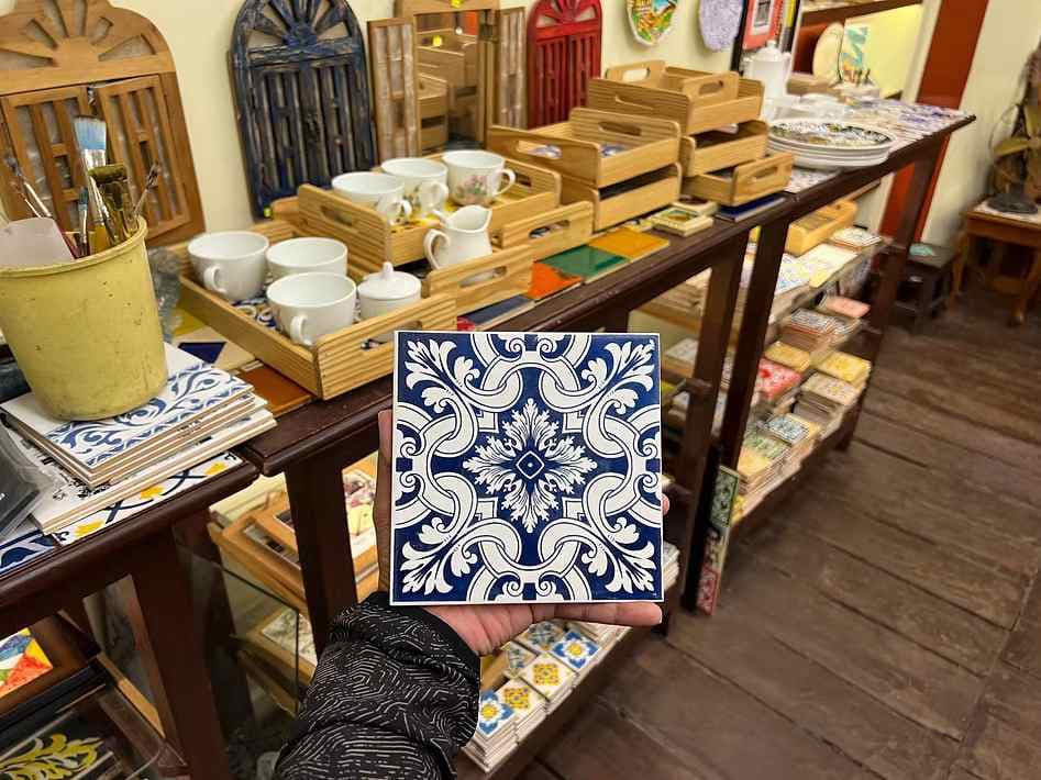 Azulejos Tile Painting Experience