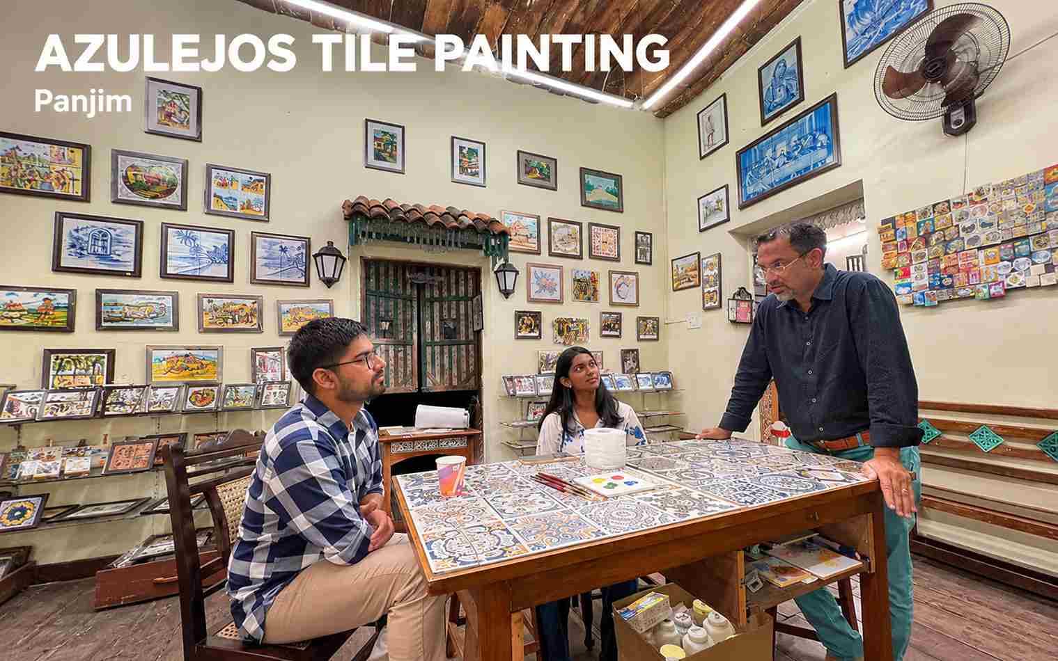 Azulejos Tile Painting Experience